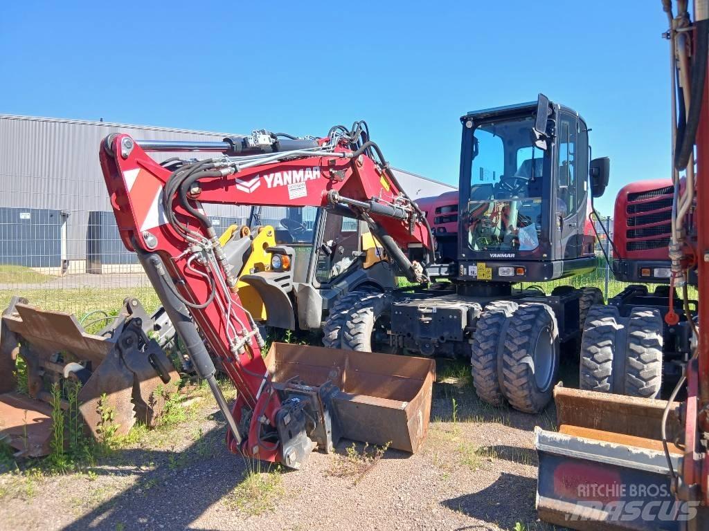 Yanmar B 75 W Escavadoras de rodas