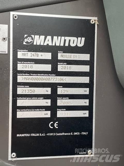 Manitou MRT2470 Manipuladores telescópicos