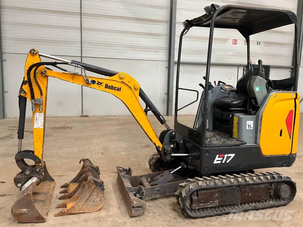 Bobcat E 17 Mini Escavadoras <7t