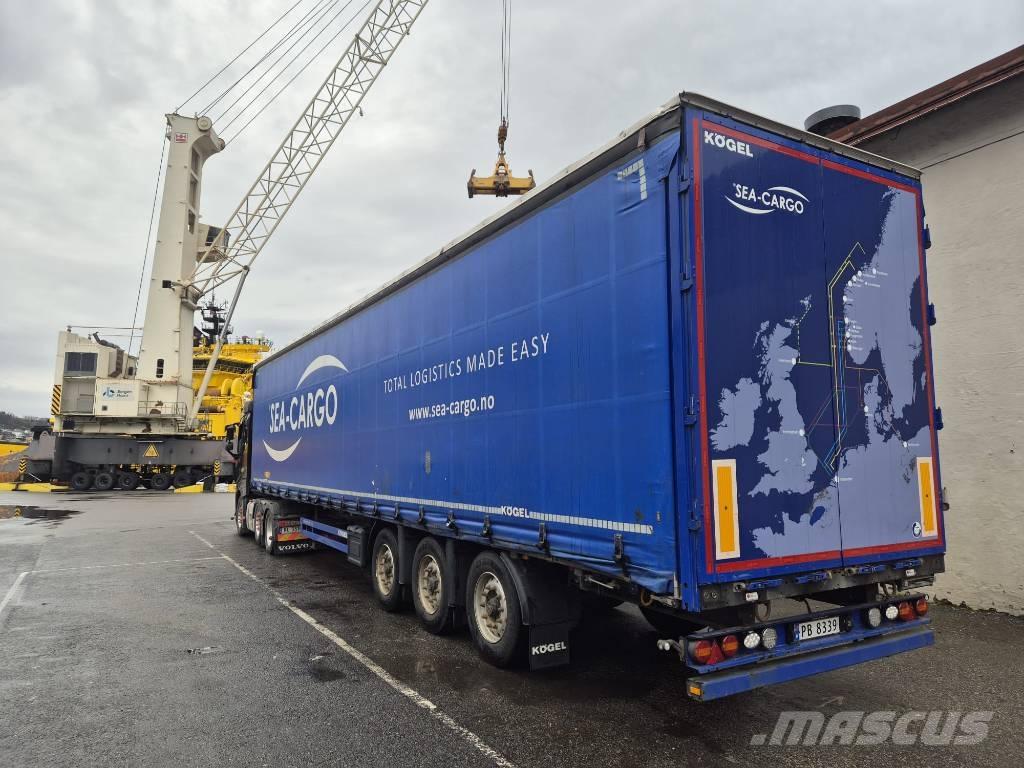  køgel SN24 Semi Reboques Cortinas Laterais