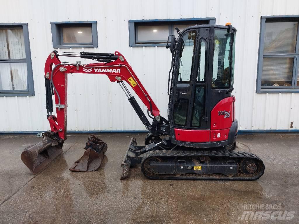 Yanmar Vio 26-6 Mini Escavadoras <7t