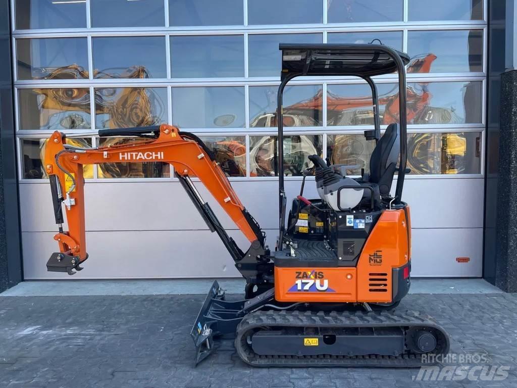 Hitachi ZX17U Mini Escavadoras <7t