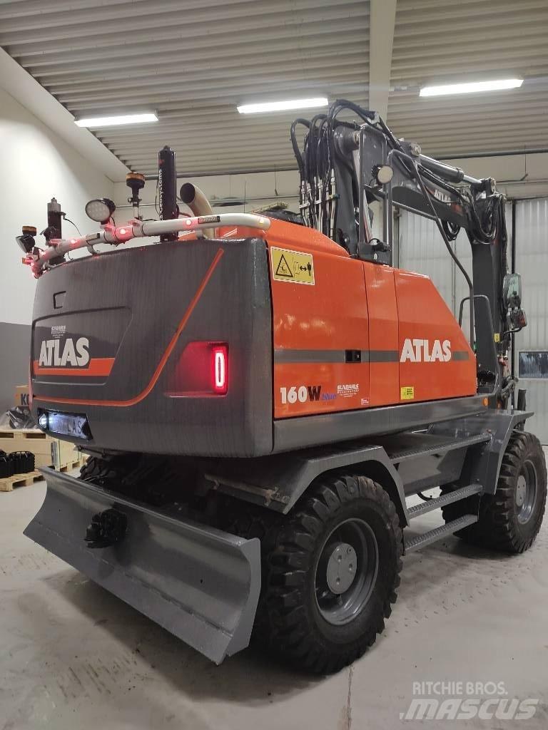 Atlas 160 W Escavadoras de rodas