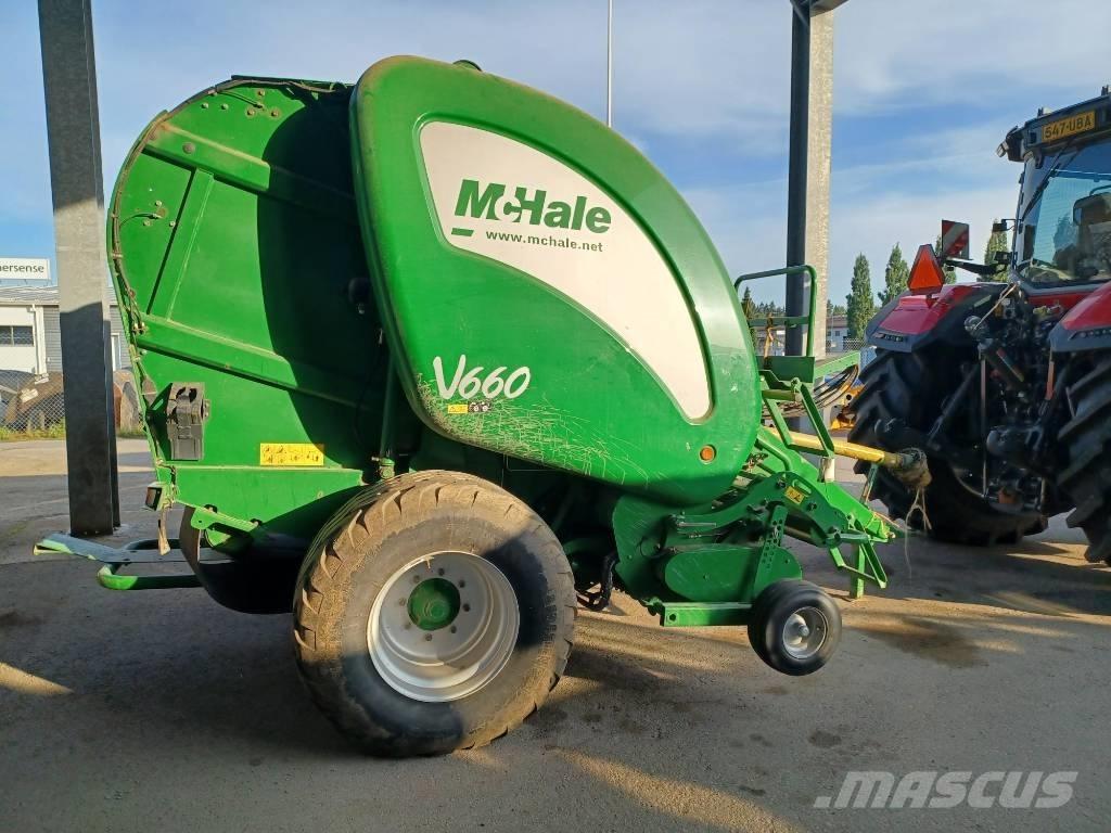 McHale V660 Enfardadeira de rolos