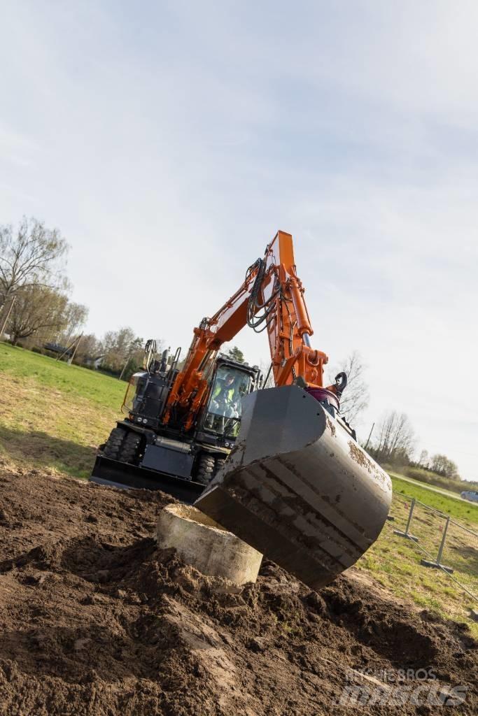 Hitachi ZX 150 W-7 Escavadoras de rodas