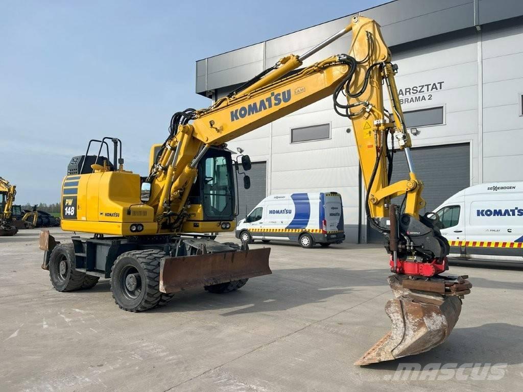 Komatsu PW 148-11 Escavadoras de rodas