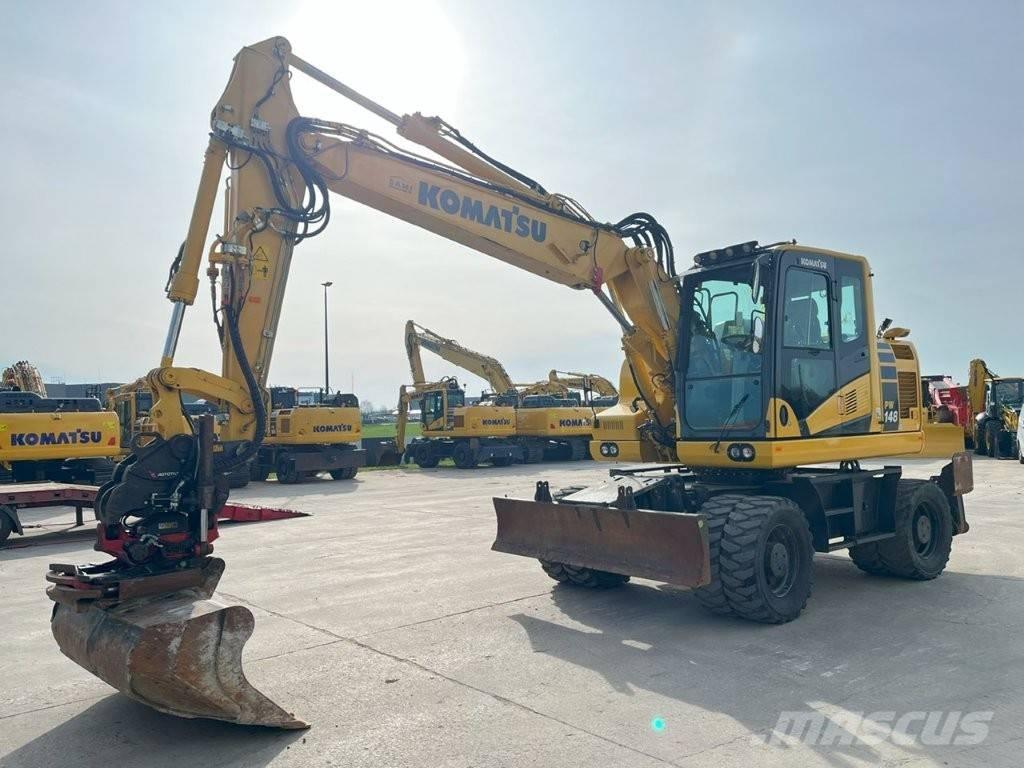 Komatsu PW 148-11 Escavadoras de rodas