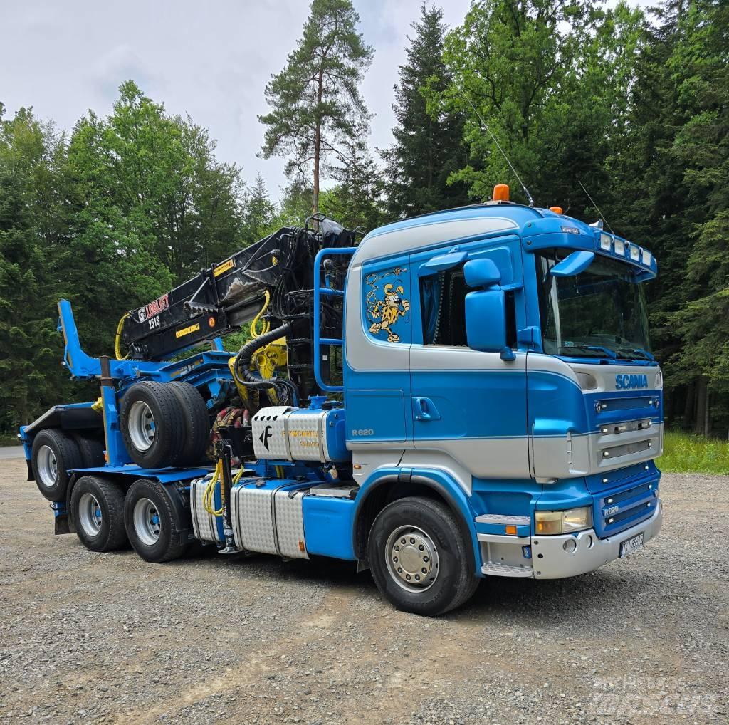 Scania R 620 Camiões de transporte de troncos