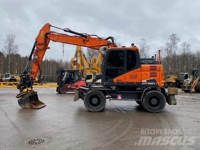 Doosan DX165W-5 Escavadoras de rodas