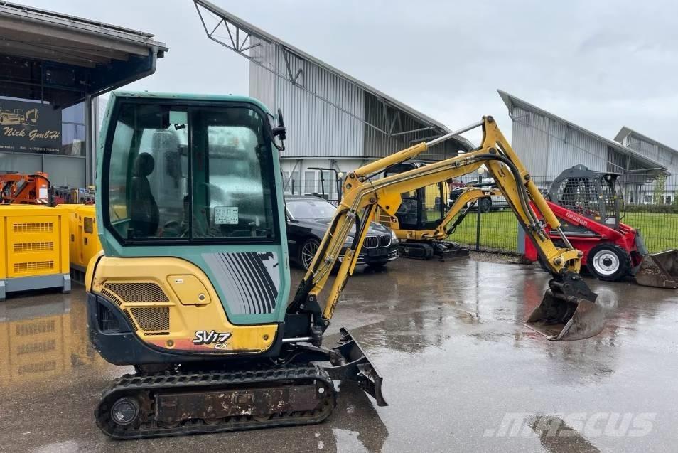 Yanmar SV 17 Mini Escavadoras <7t