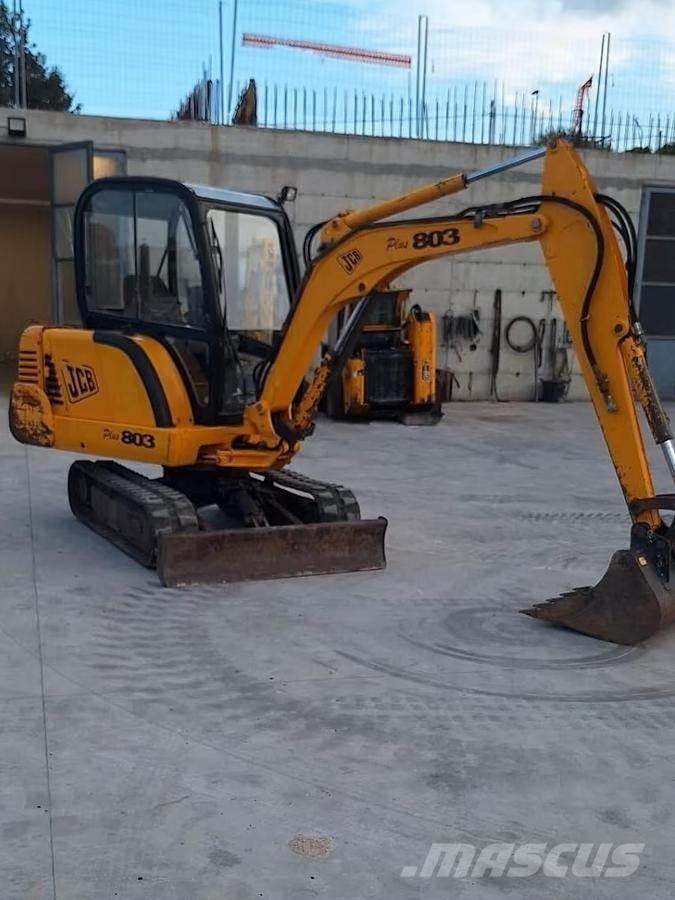JCB 803PLUS Mini Escavadoras <7t