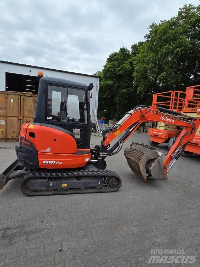 Kubota KX 101-3 A Mini Escavadoras <7t