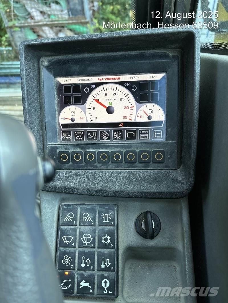 Yanmar B75W Escavadoras de rodas