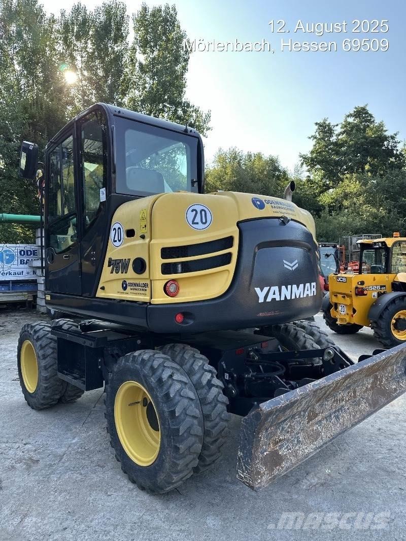 Yanmar B75W Escavadoras de rodas