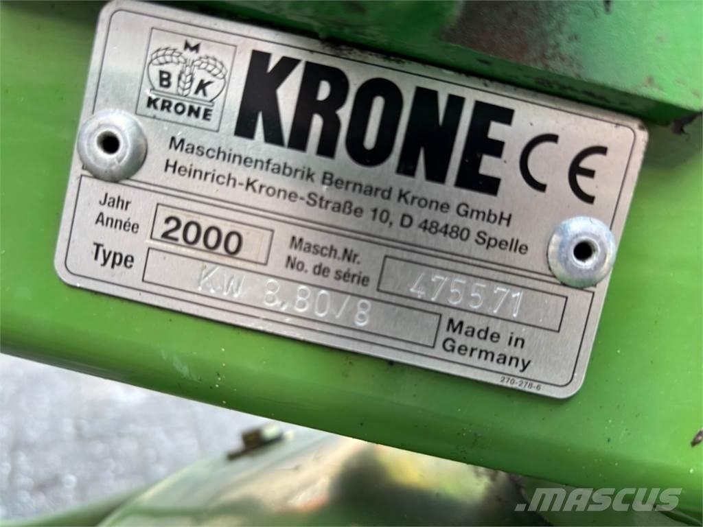 Krone KW 8.80/8 Ancinho virador