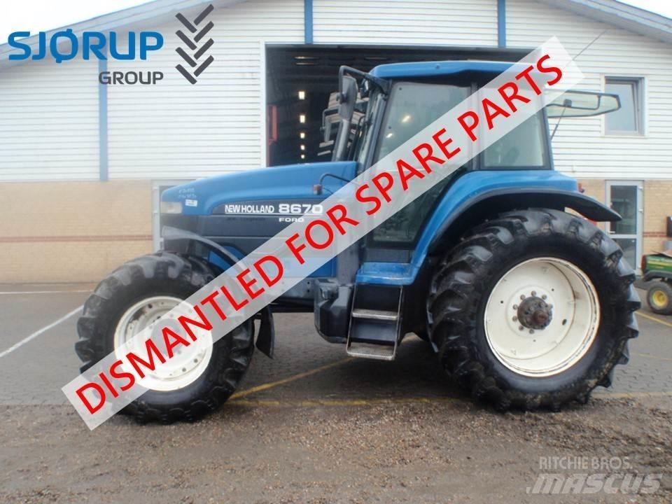 New Holland 8670 Tratores Agrícolas usados