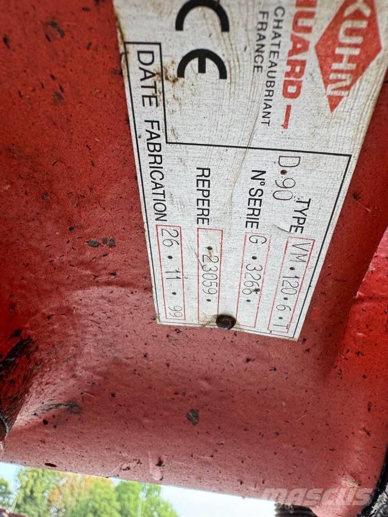 Kuhn Vari-Master 120 Charruas reversíveis