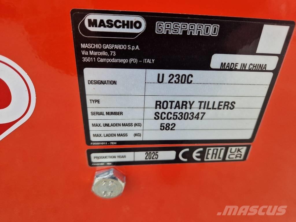 Maschio U 230 Grades mecânicas e moto-cultivadores
