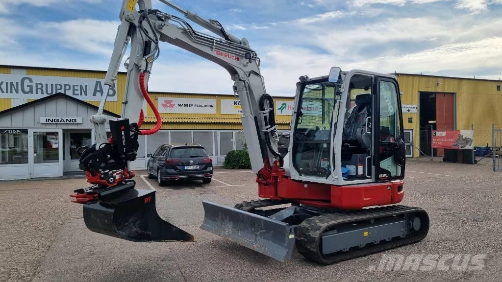 Takeuchi TB 257 FR Mini Escavadoras <7t