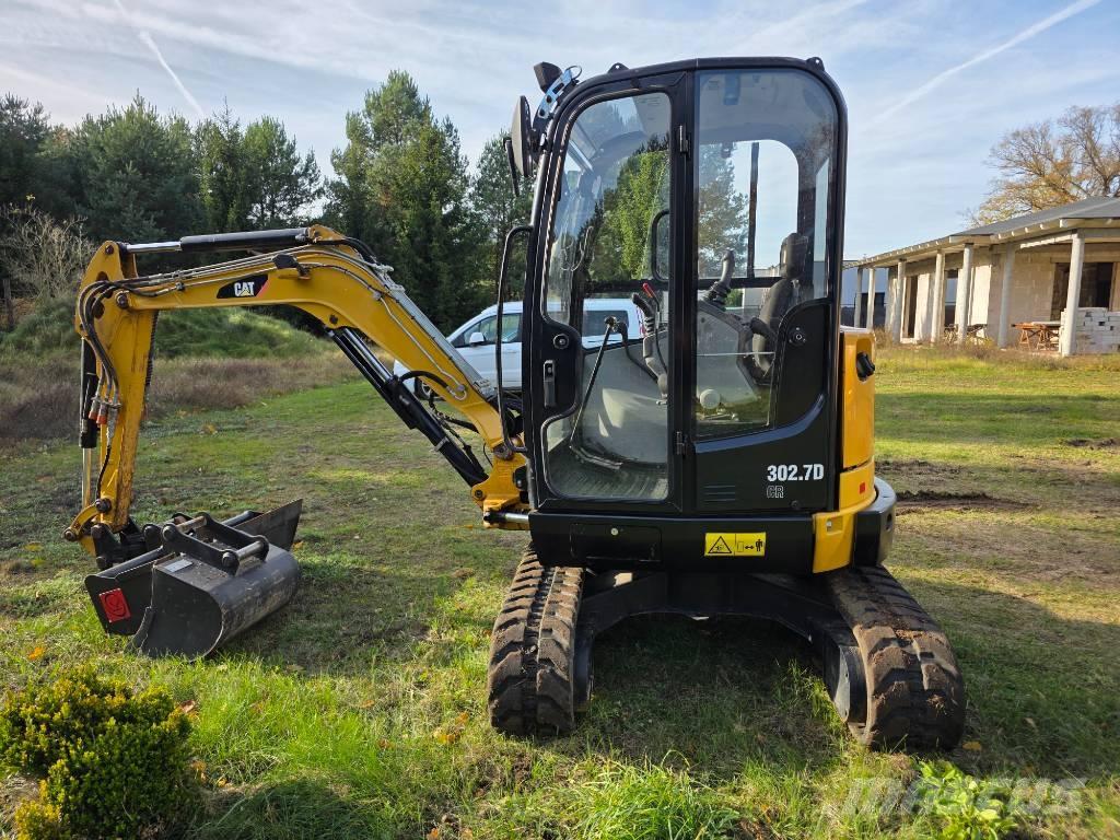 CAT 302.7 D CR Mini Escavadoras <7t