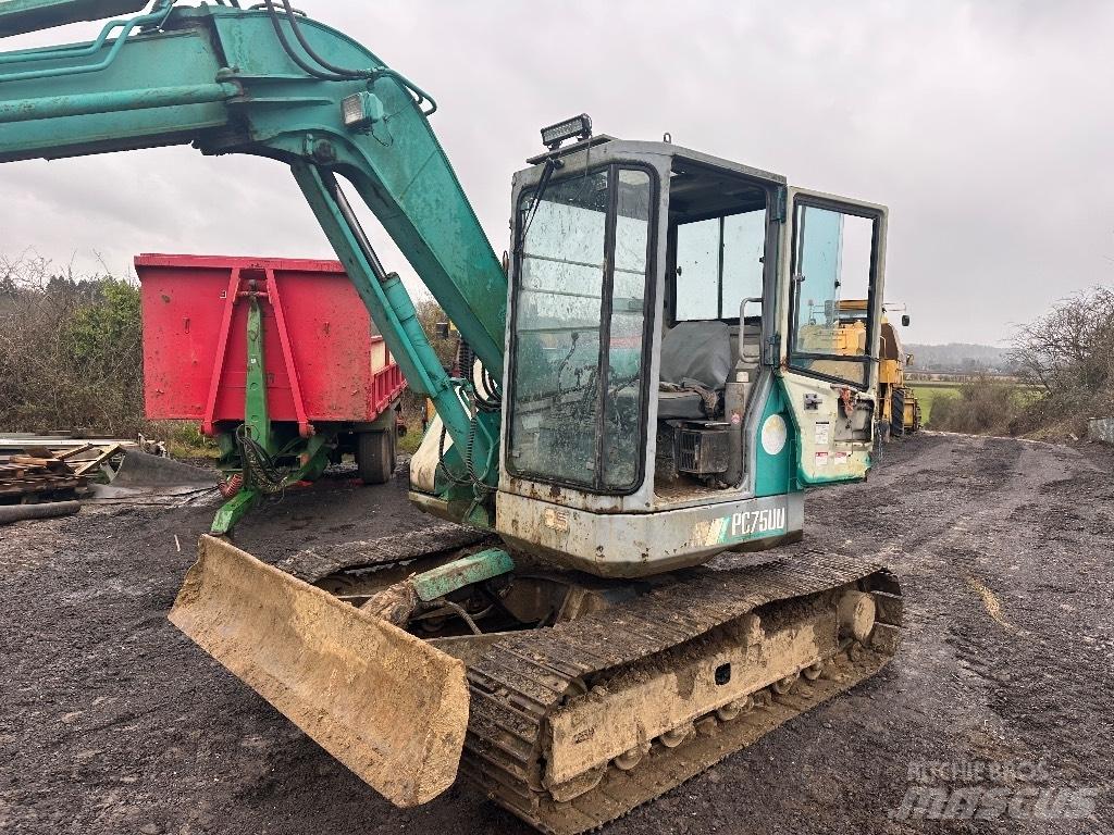 Komatsu PC 75 UU-1 Mini Escavadoras <7t