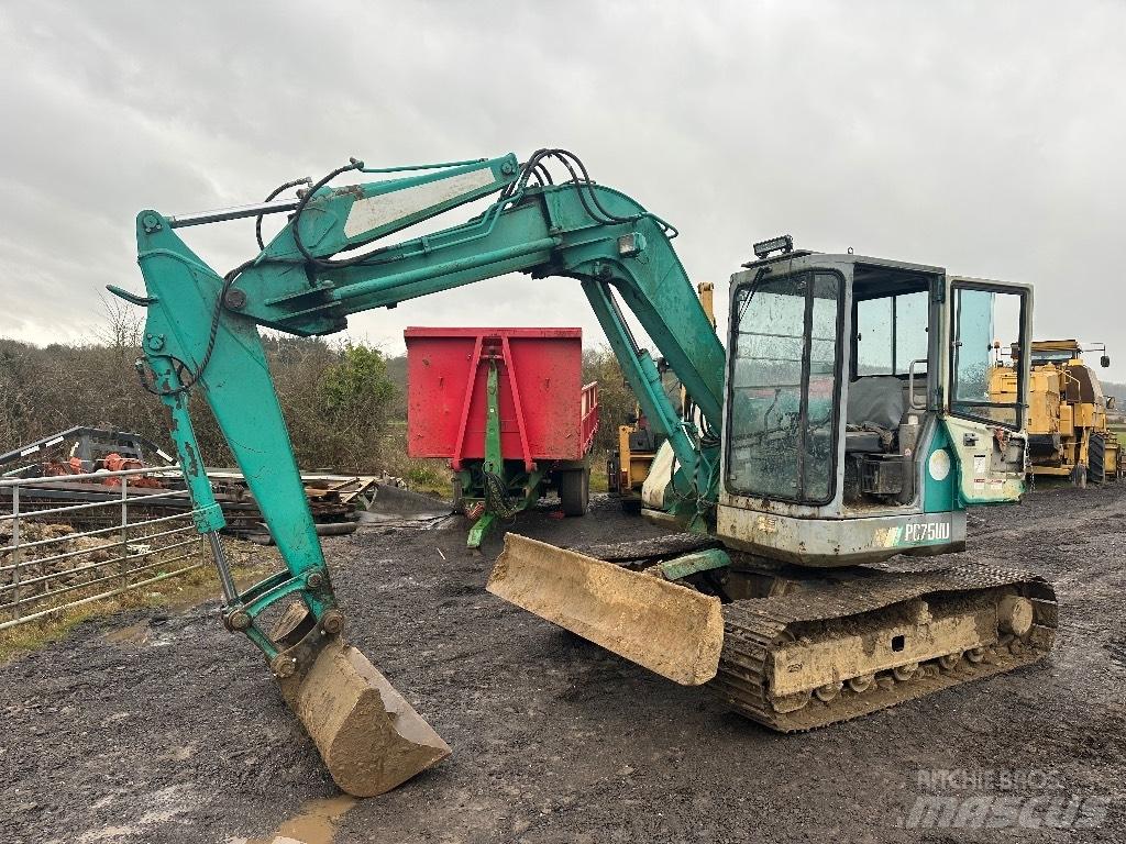 Komatsu PC 75 UU-1 Mini Escavadoras <7t