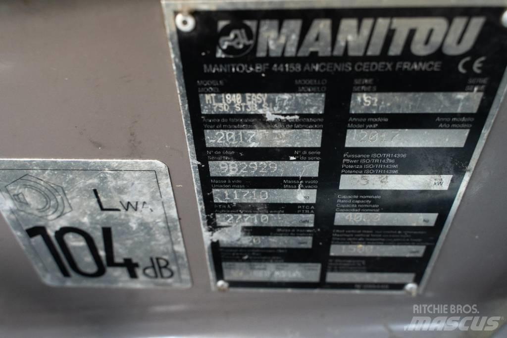 Manitou MT 1840 Manipuladores telescópicos