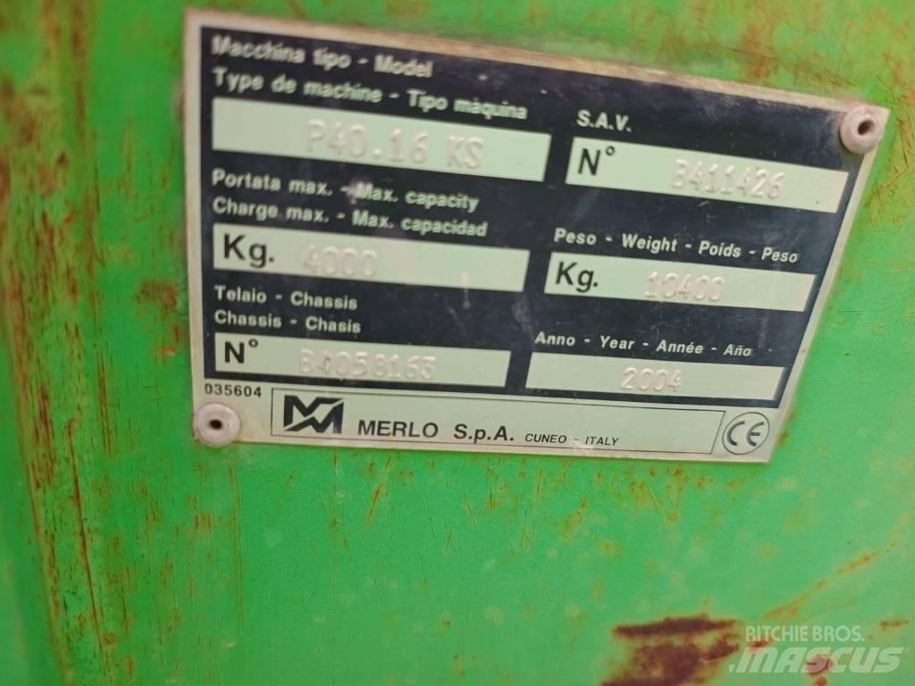 Merlo P 40.16 K S Manipuladores telescópicos