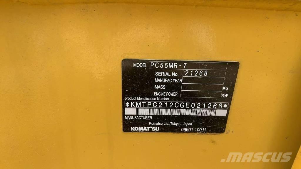 Komatsu PC 55 MR Escavadoras de rastos