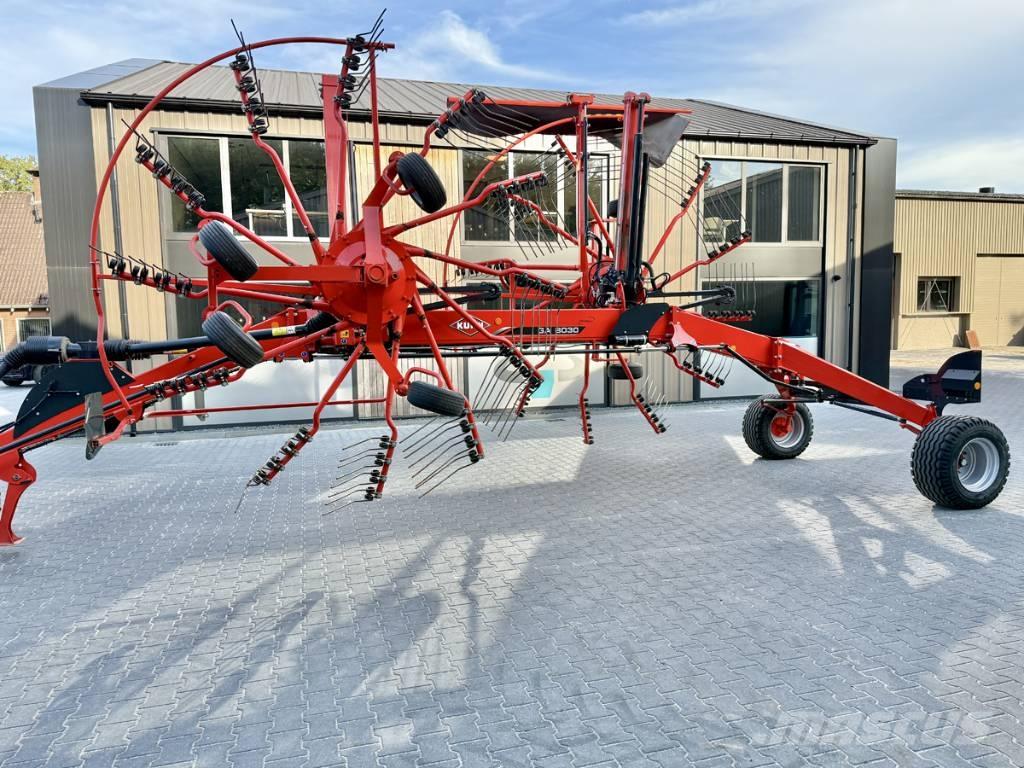 Kuhn GA 8030 hark Gadanheiras-fileiras