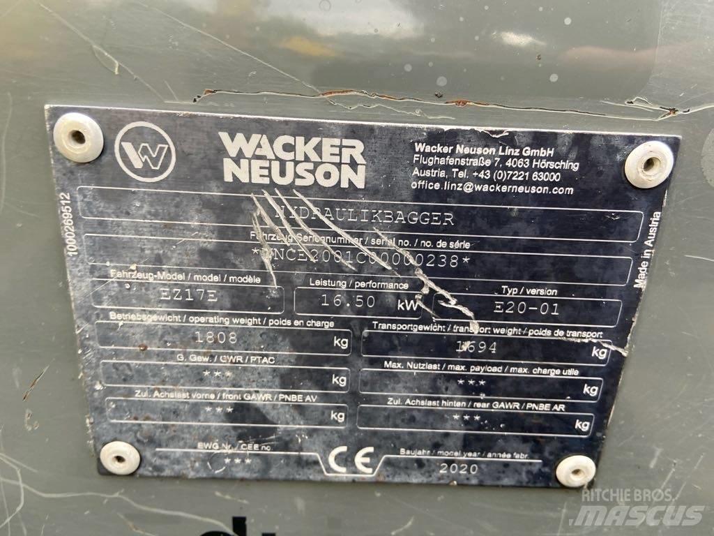 Wacker Neuson EZ17e Escavadoras de rastos