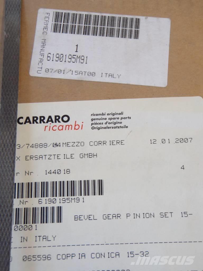 Carraro Baggerlader Transmissão