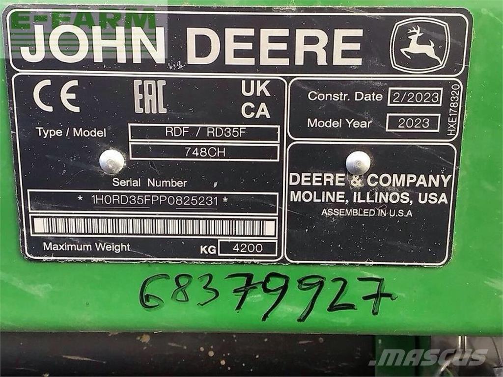 John Deere s 780 Ceifeiras debulhadoras