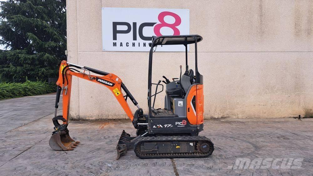 Doosan DX 17 Mini Escavadoras <7t