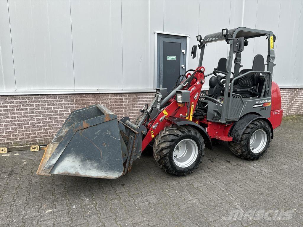 Weidemann 1160 Pás carregadoras de rodas