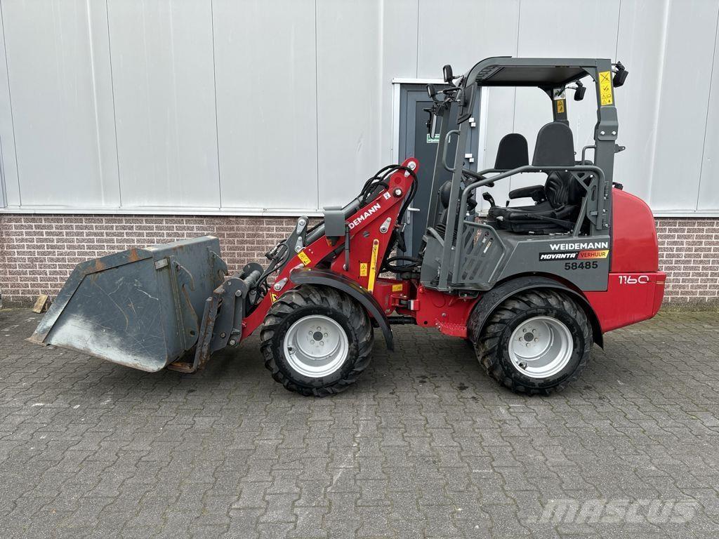 Weidemann 1160 Pás carregadoras de rodas