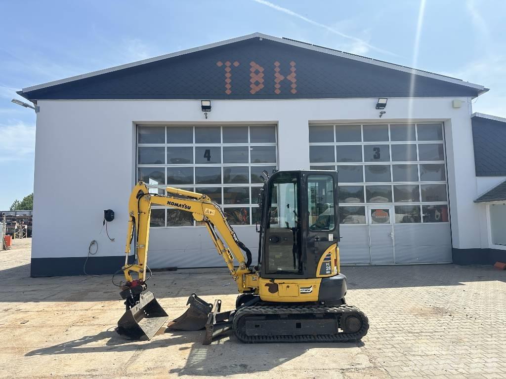Komatsu PC 26 MR-3 Mini Escavadoras <7t