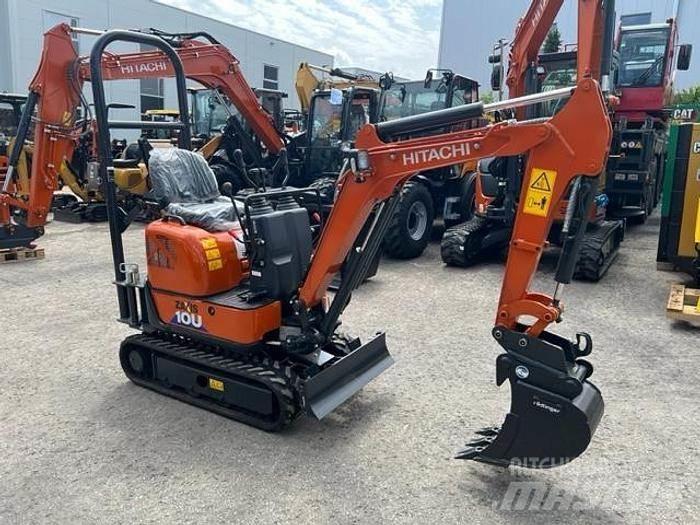 Hitachi ZX10U-6 Mini Escavadoras <7t