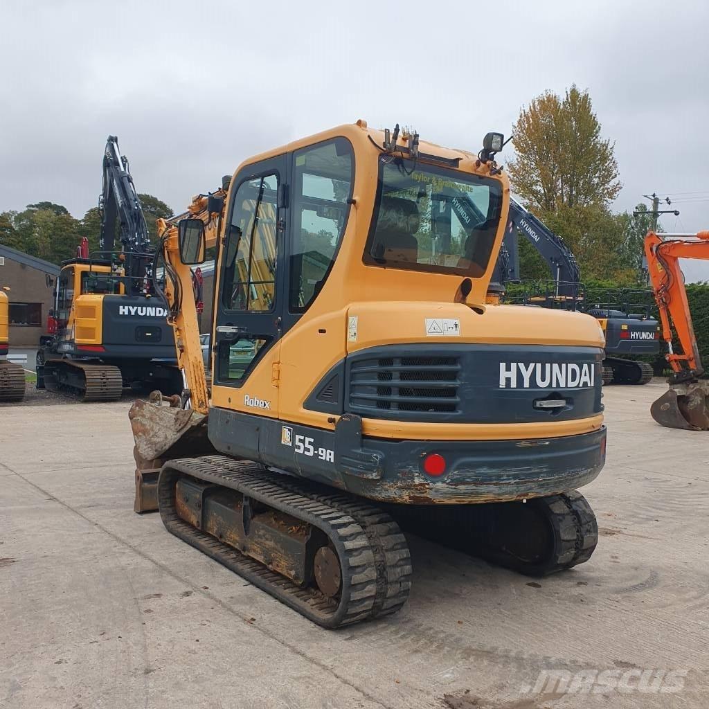 Hyundai R55 Mini Escavadoras <7t