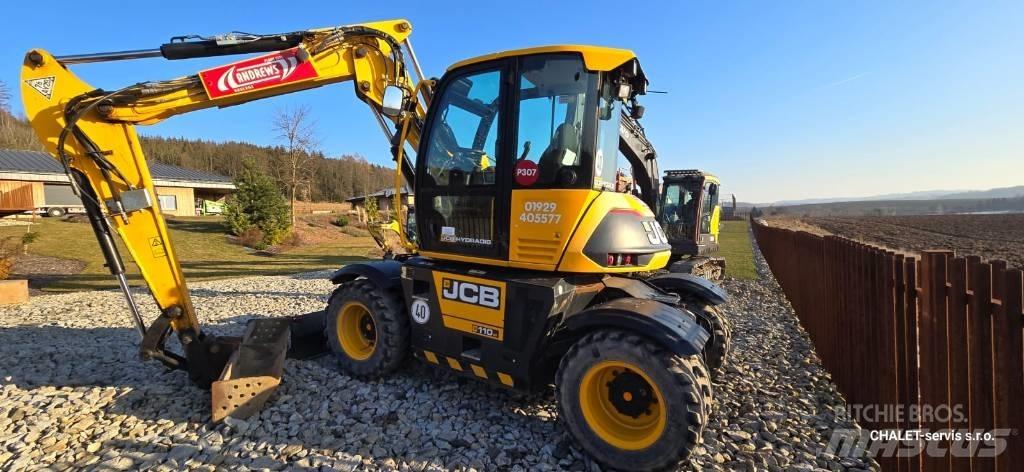 JCB 110 W Hydradig Escavadoras de rodas