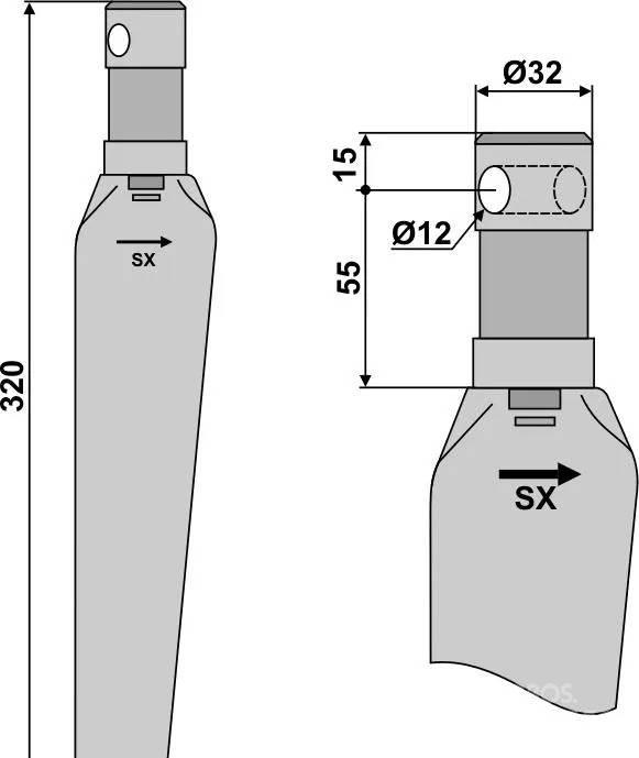 Niemeyer KE tines Chassis e suspensões