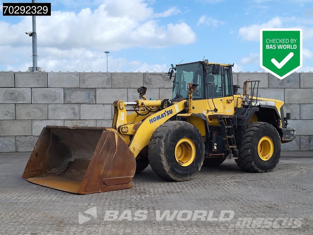 Komatsu WA470-6 Pás carregadoras de rodas