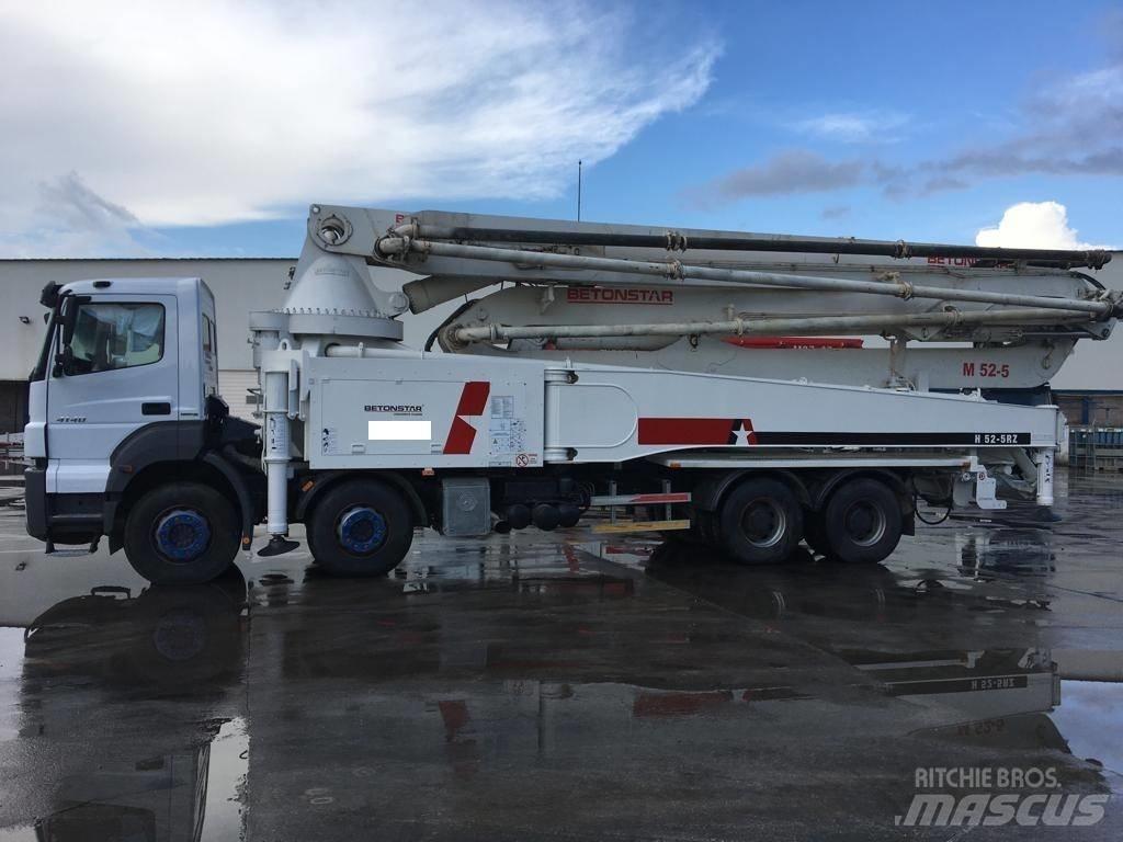 Betonstar 52M-5RZ Camiões bomba Betão