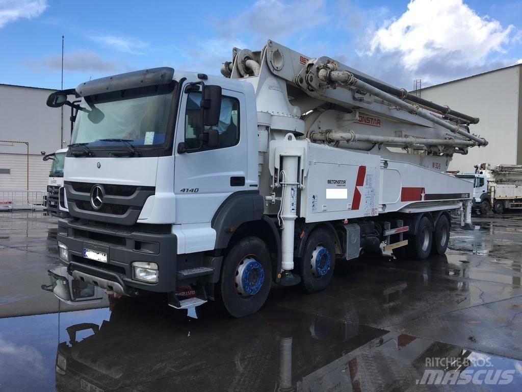 Betonstar 52M-5RZ Camiões bomba Betão