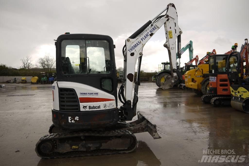 Bobcat E 26 Mini Escavadoras <7t