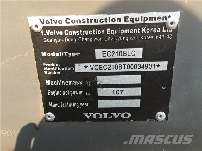 Volvo EC 210 B LC Escavadoras de rastos