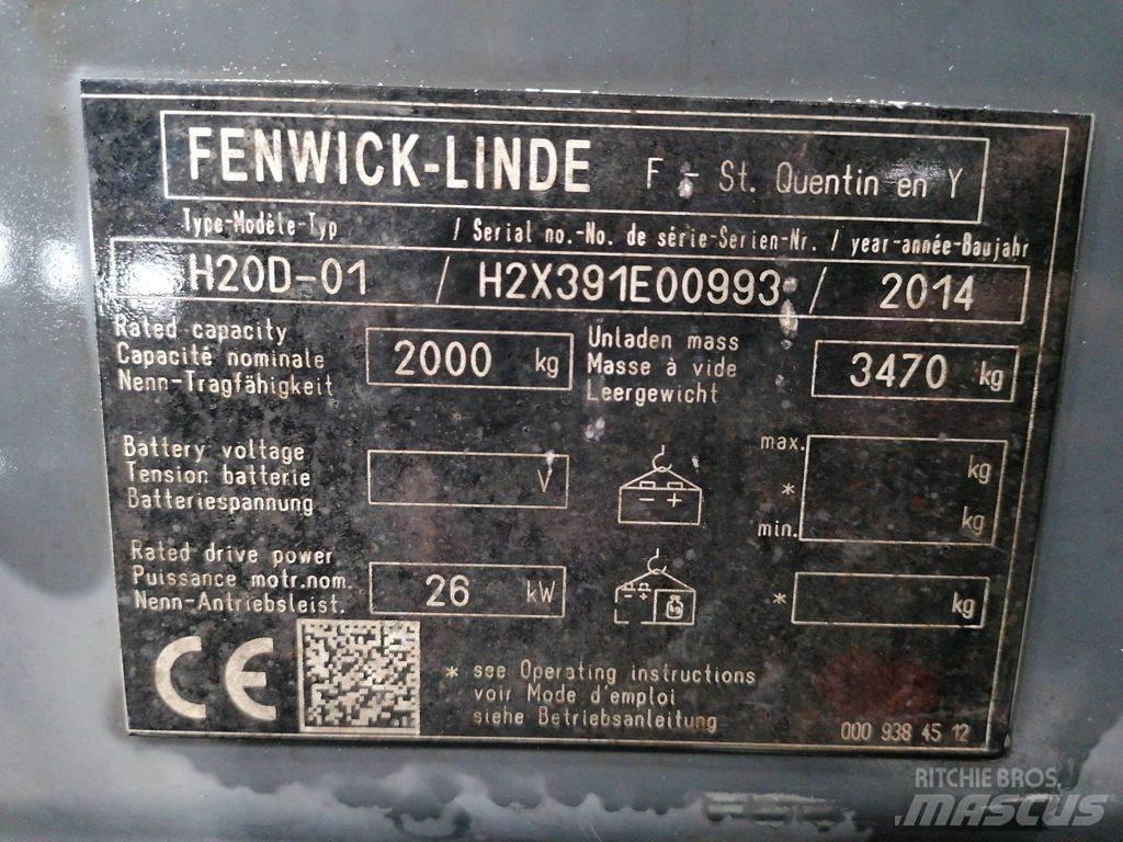 Linde H20D-01 Empilhadores Diesel