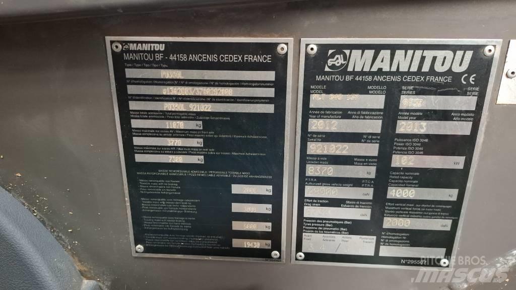 Manitou MLT 840-137 Manipuladores telescópicos