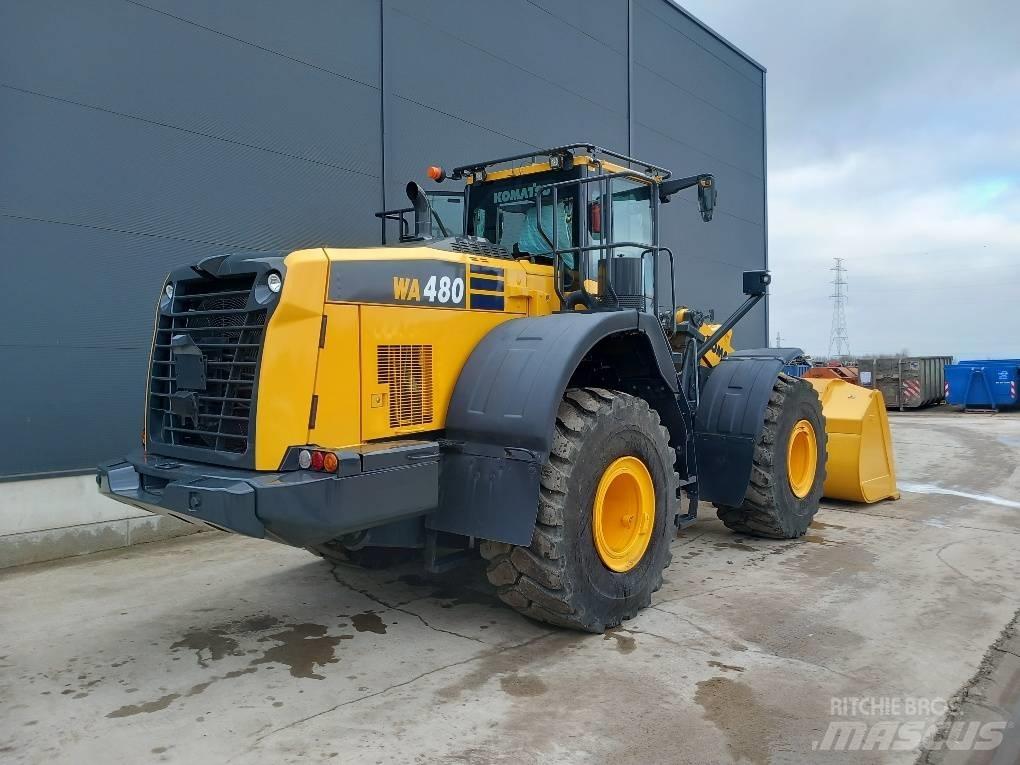 Komatsu WA480-8E0 Pás carregadoras de rodas