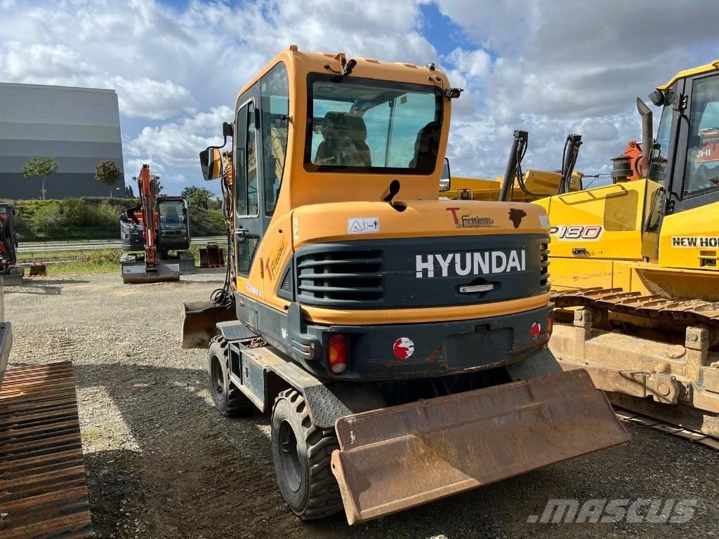 Hyundai R55W-9 Escavadoras de rodas
